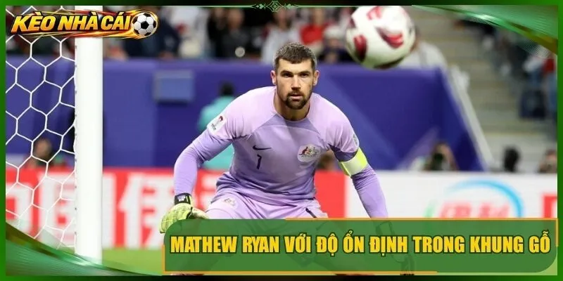 Mathew ryan với độ ổn định trong khung gỗ
